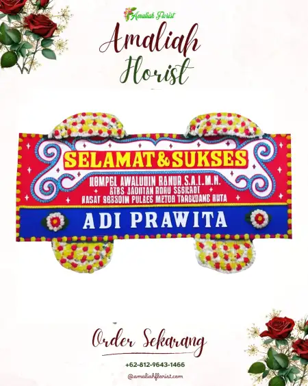 Papan Bunga Ucapan Selamat Dahana Tabaloho